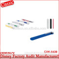 Disney Universal NBCU FAMA BSCI GSV Carrefour Factory Audit Manufacturer Promotional Set Packaging Red Blue Black Green Ink Ball